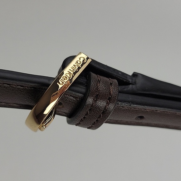 Calvin Klein XBody Bag Tan & Brown Signature Print - Picture 15 of 16